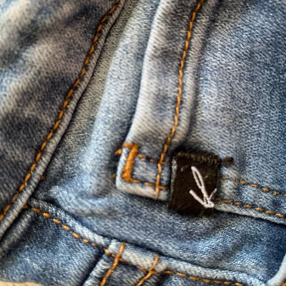 KanCan Mid-Rise Skinny Jeans Medium Wash Denim Style #KC11214D Women's Size 28 - Picture 7 of 14